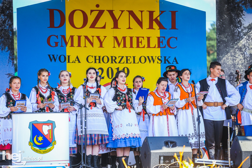 Dożynki 2019 w Woli Chorzelowskiej