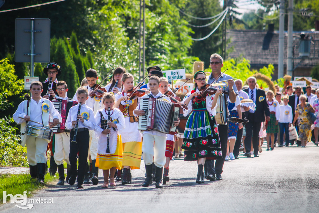 Dożynki 2019 w Borkach Nizińskich