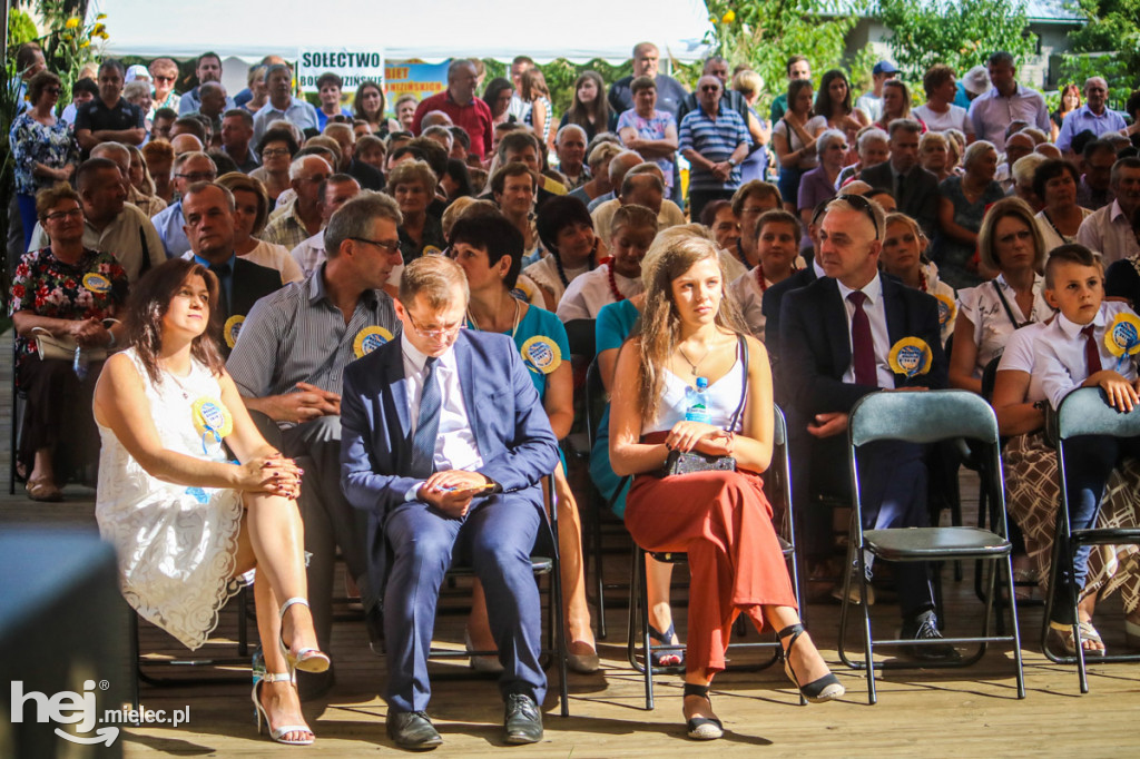 Dożynki 2019 w Borkach Nizińskich