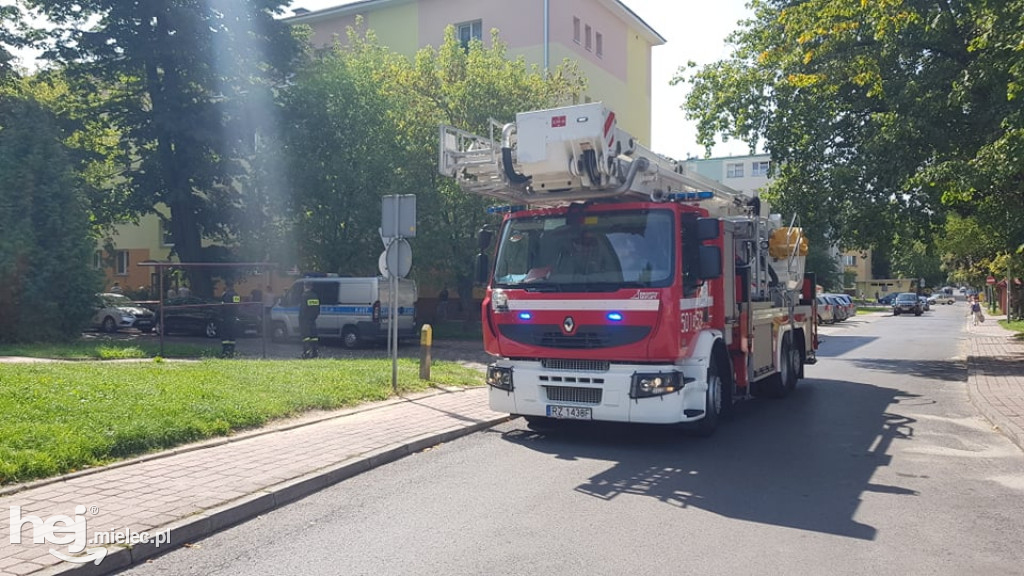 Pożar mieszkania przy ul. Tetmajera