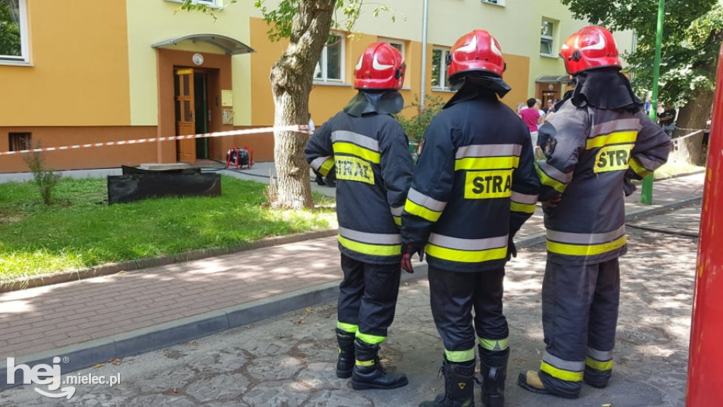 Pożar mieszkania przy ul. Tetmajera