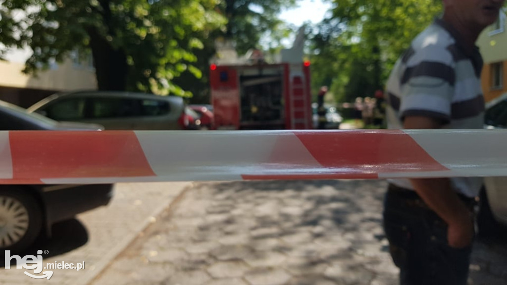 Pożar mieszkania przy ul. Tetmajera