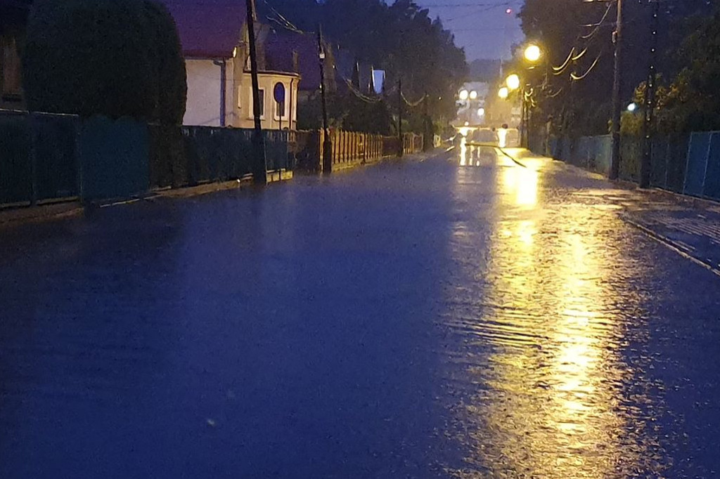 Ulewa nad Mielcem