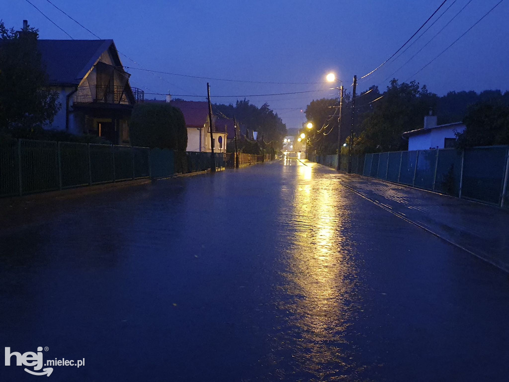 Ulewa nad Mielcem