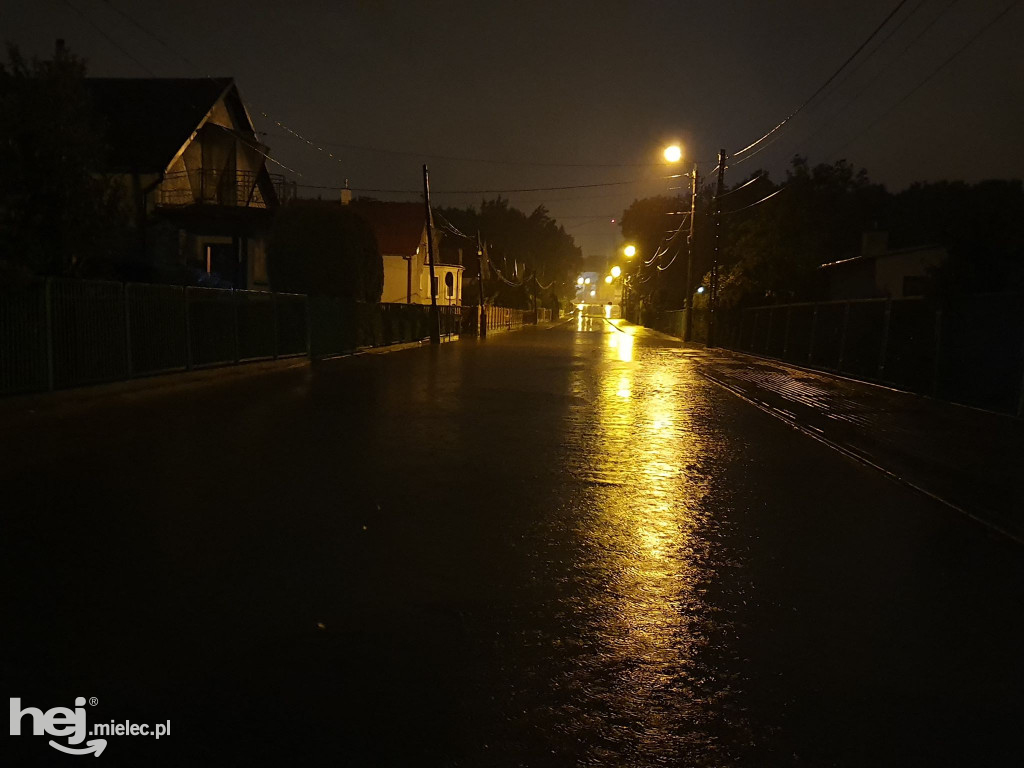 Ulewa nad Mielcem