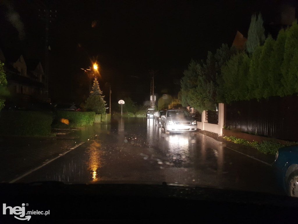 Ulewa nad Mielcem