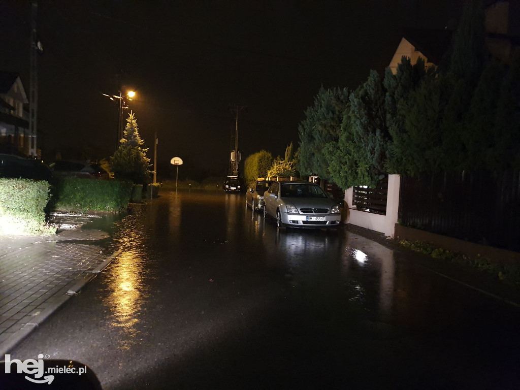 Ulewa nad Mielcem