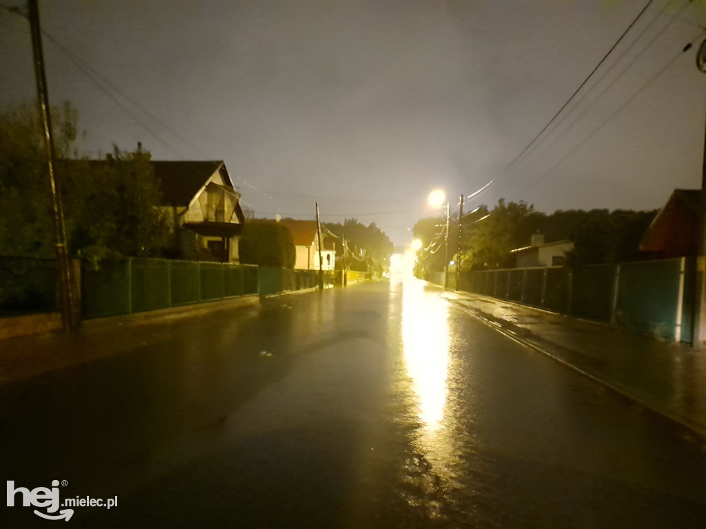 Ulewa nad Mielcem