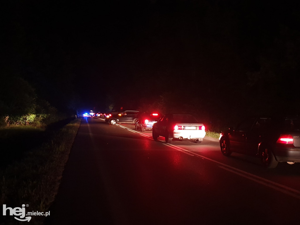 Wypadek na trasie Mielec - Rzeszów