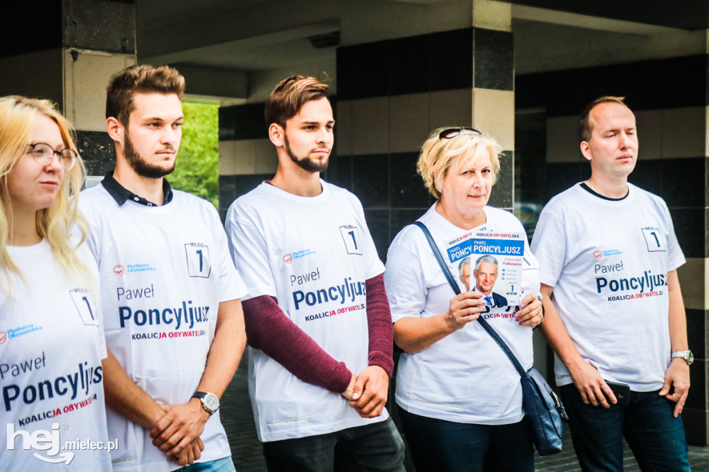 Paweł Poncyljusz w Mielcu