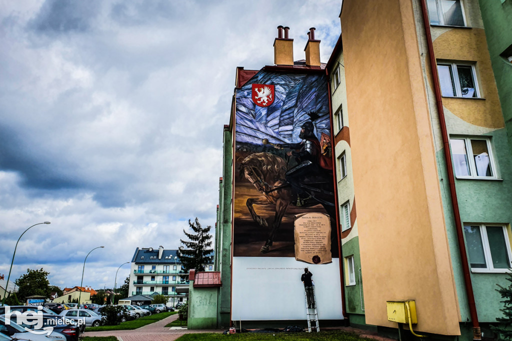 Mural Hetmana Mieleckiego na Smoczce