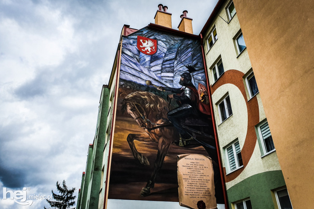 Mural Hetmana Mieleckiego na Smoczce