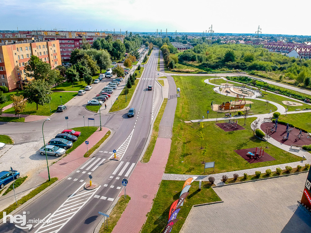 Skrzyżowanie Szafera i Raborskiego z DRONA
