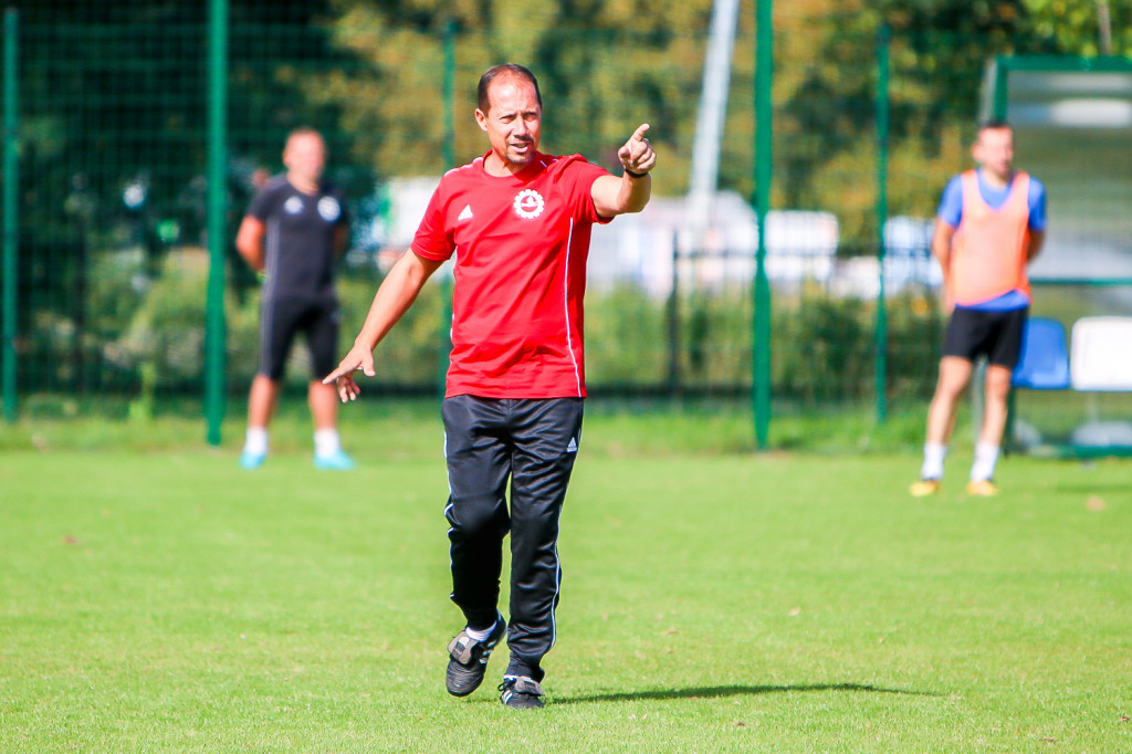 Trener Dariusz Marzec rozpoczął pracę przy Solskiego 1