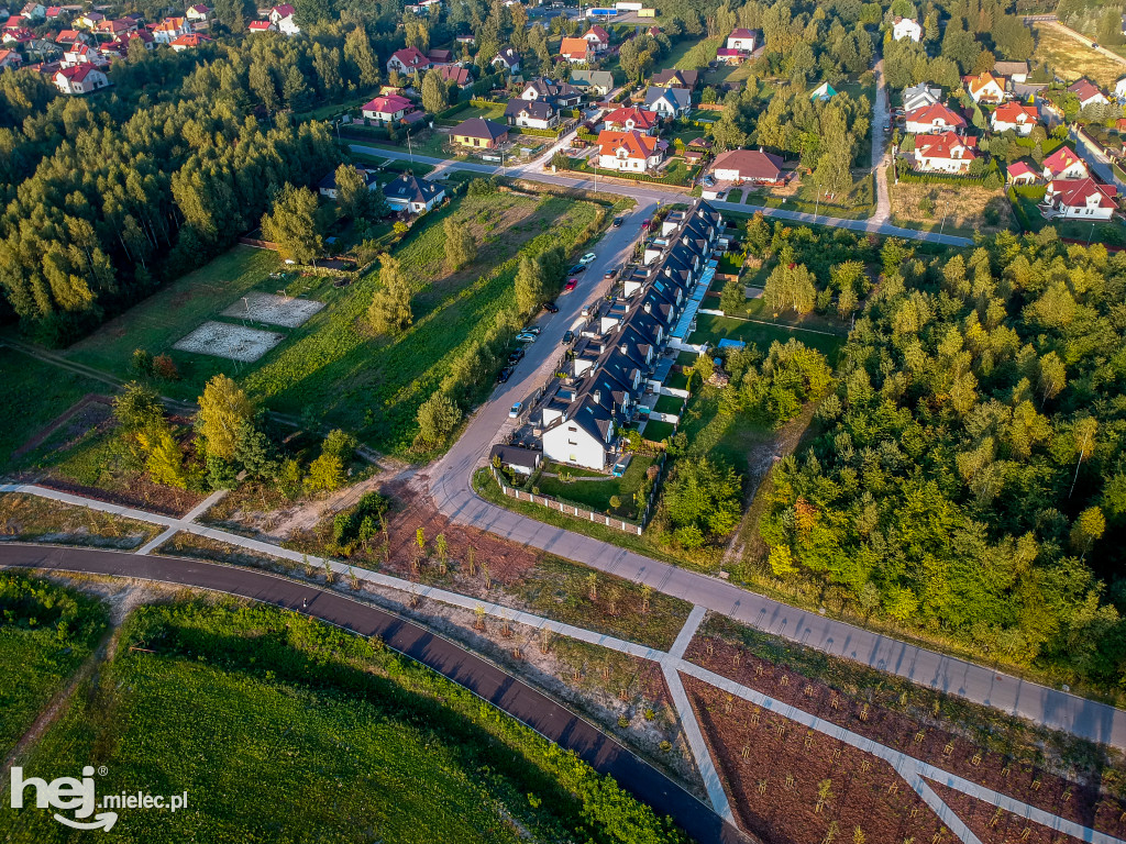 Nowy park na Smoczce z drona