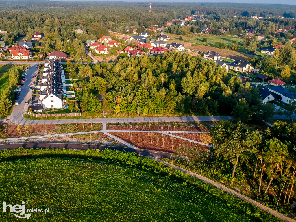 Nowy park na Smoczce z drona