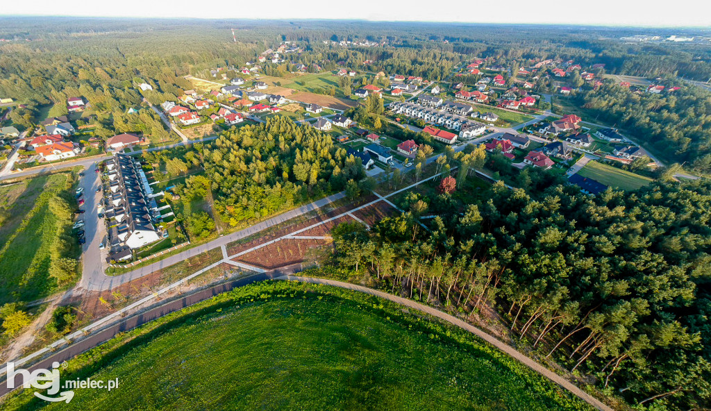 Nowy park na Smoczce z drona