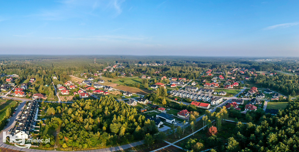 Nowy park na Smoczce z drona