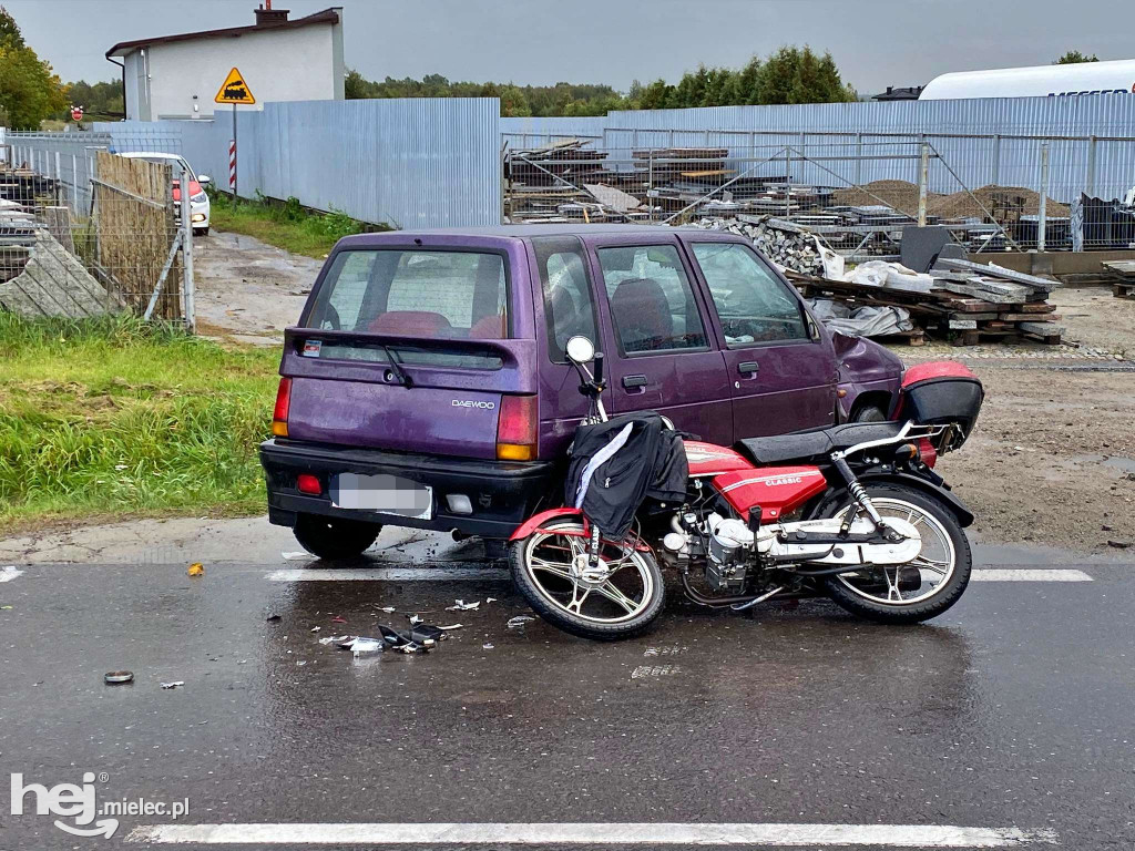 Wypadek w Chorzelowie - 30.09
