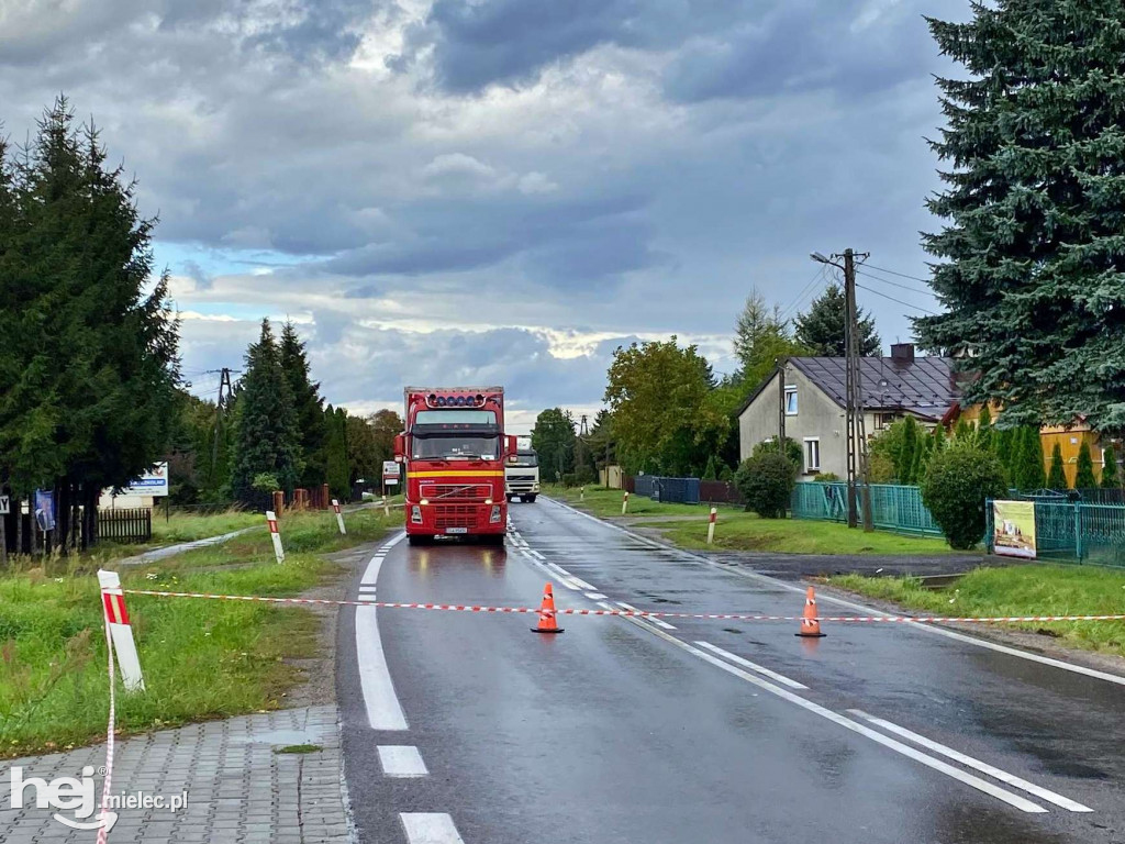 Wypadek w Chorzelowie - 30.09