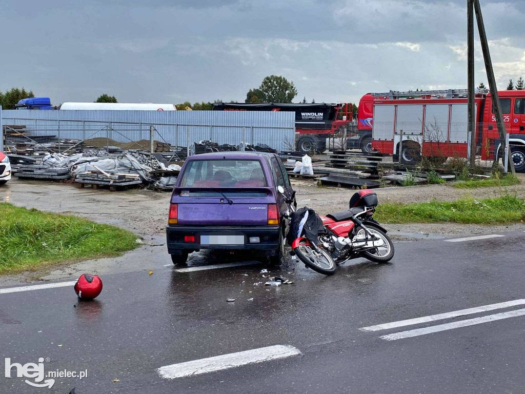 Wypadek w Chorzelowie - 30.09