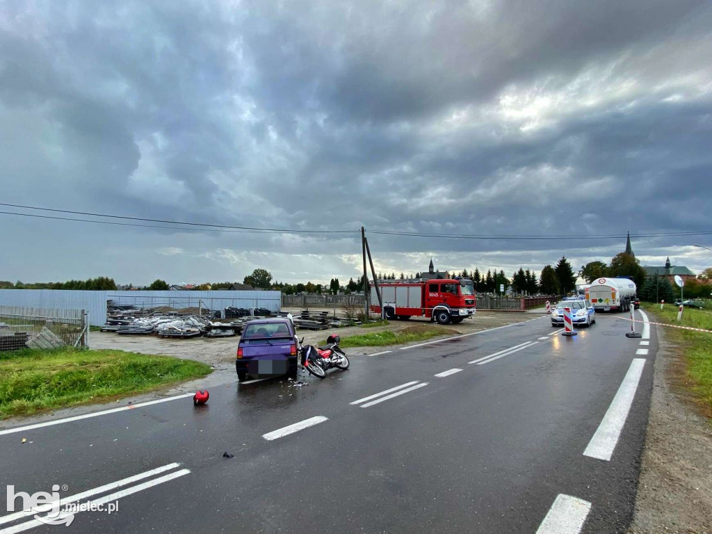 Wypadek w Chorzelowie - 30.09
