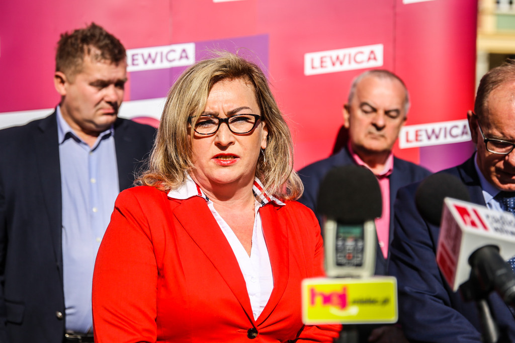 Konferencja kandydatów Lewicy