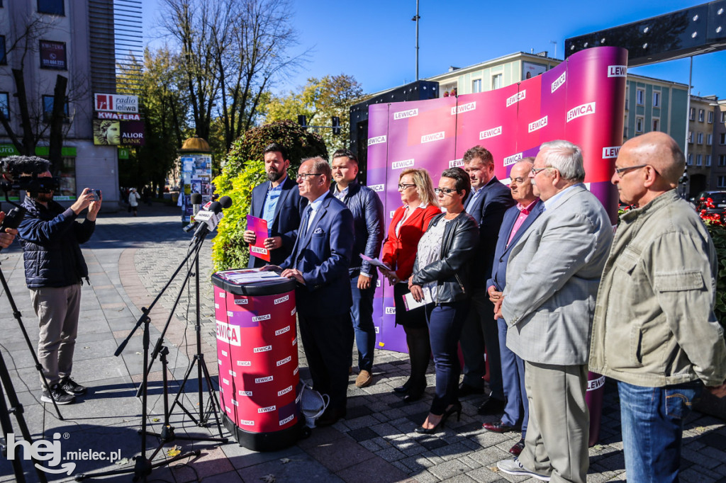 Konferencja kandydatów Lewicy