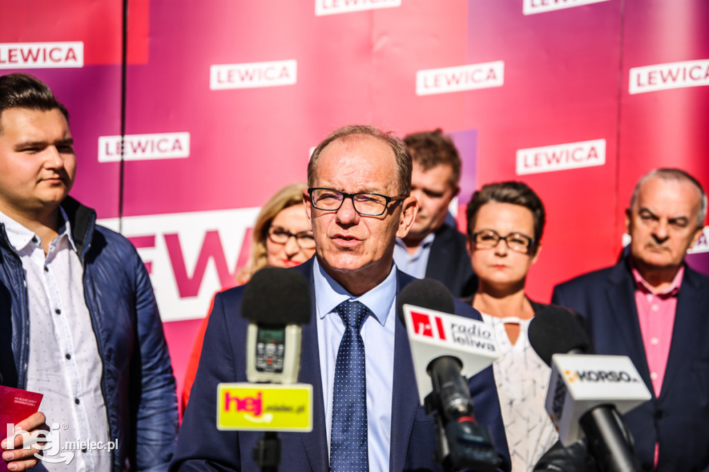 Konferencja kandydatów Lewicy