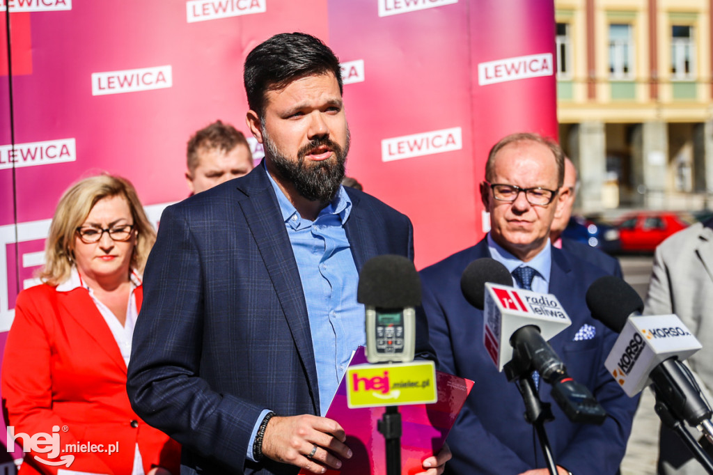 Konferencja kandydatów Lewicy