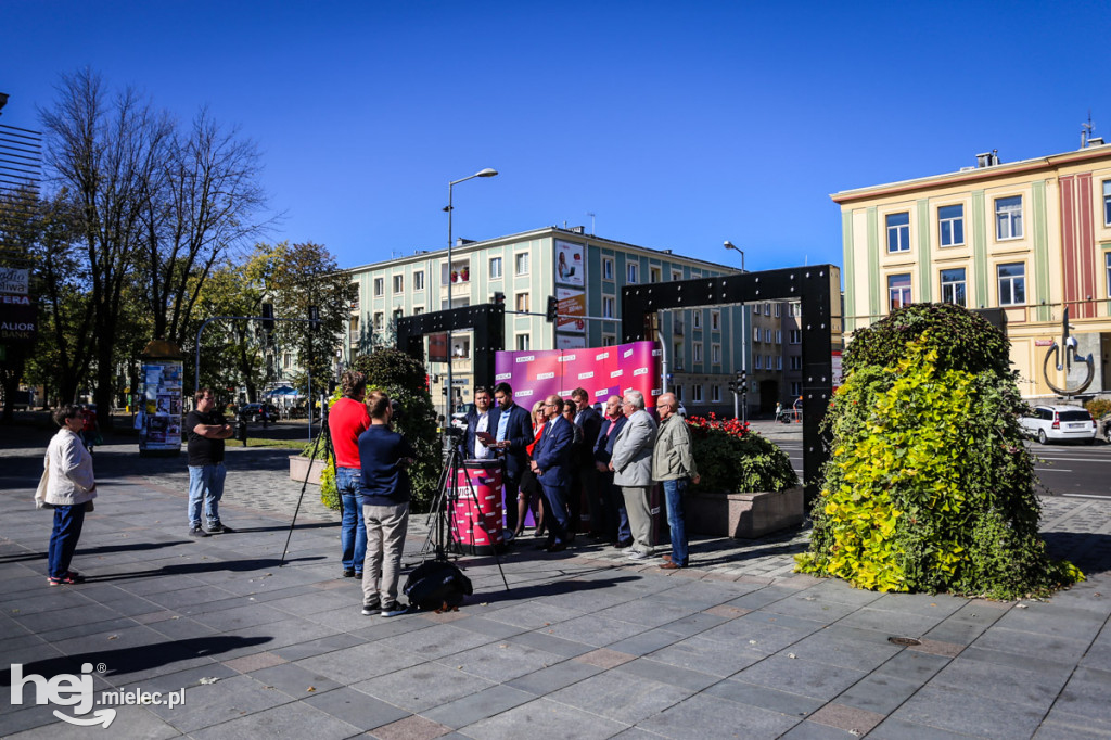 Konferencja kandydatów Lewicy