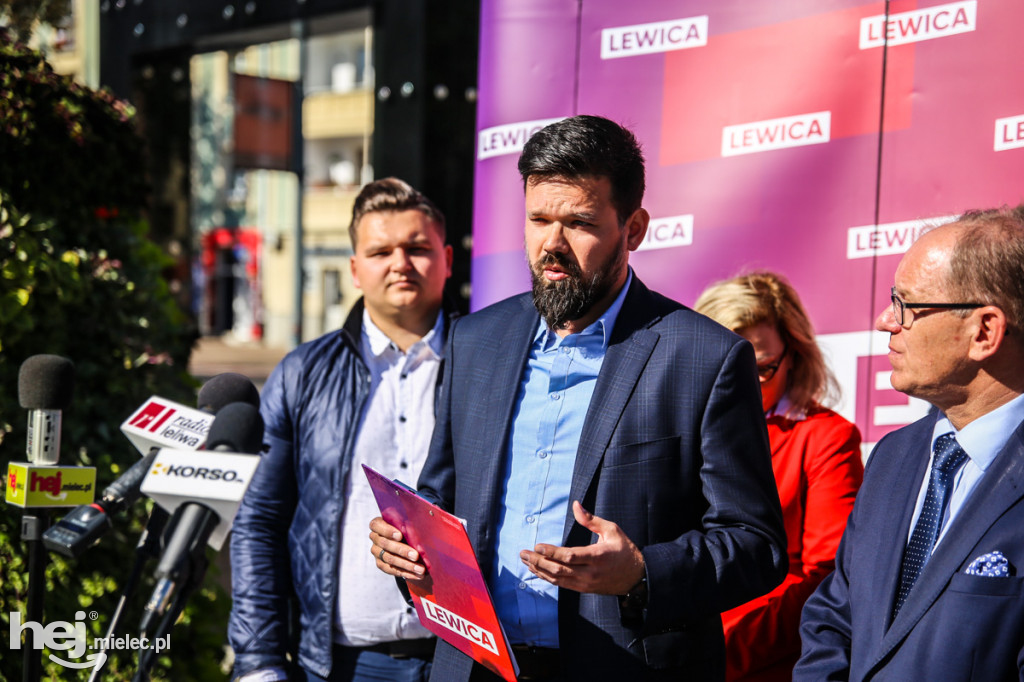 Konferencja kandydatów Lewicy