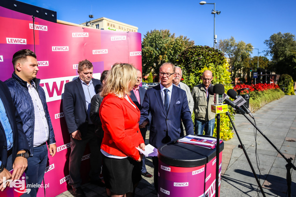 Konferencja kandydatów Lewicy