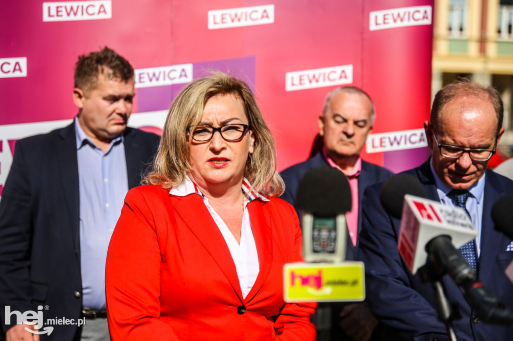 Konferencja kandydatów Lewicy