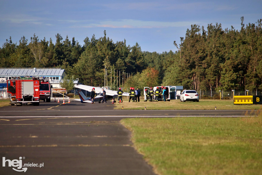 Wypadek na lotnisku - 1 października