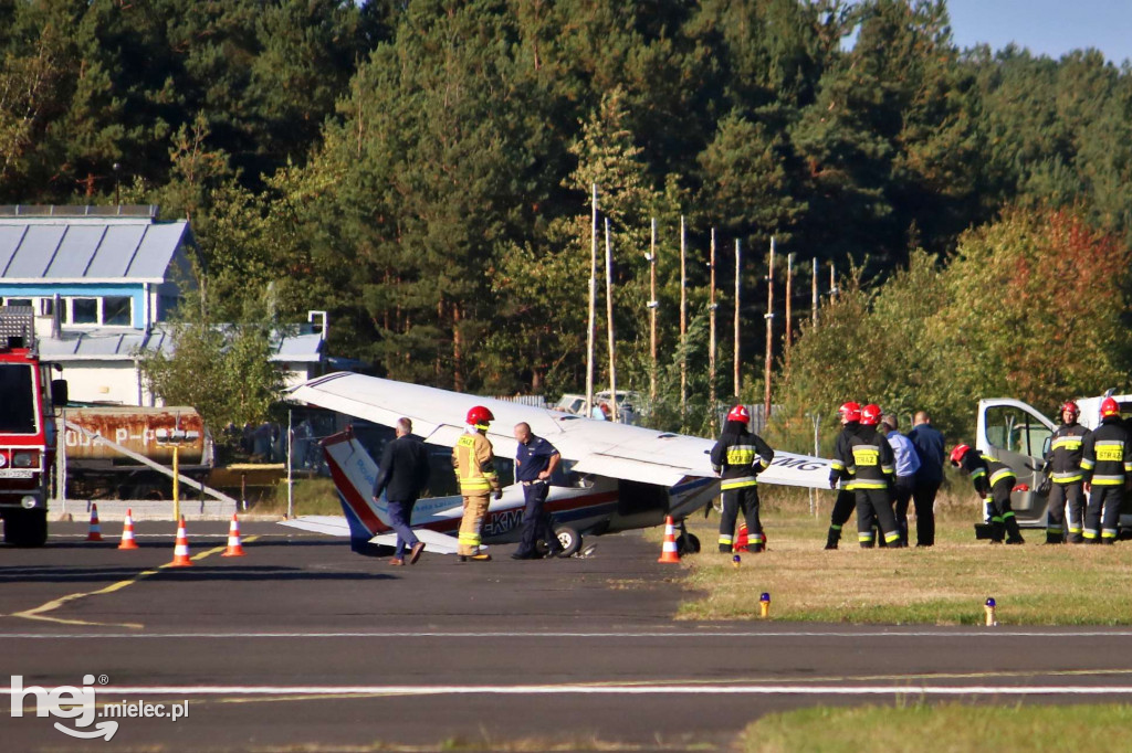 Wypadek na lotnisku - 1 października