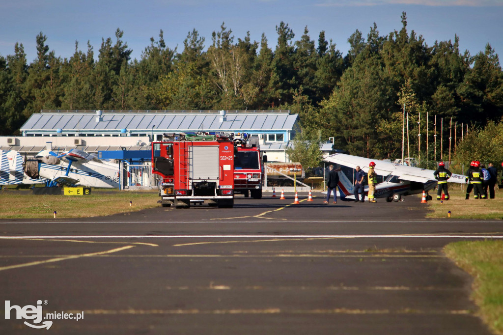 Wypadek na lotnisku - 1 października