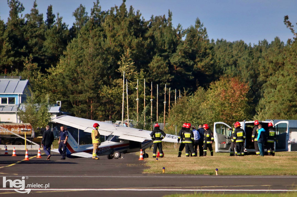 Wypadek na lotnisku - 1 października