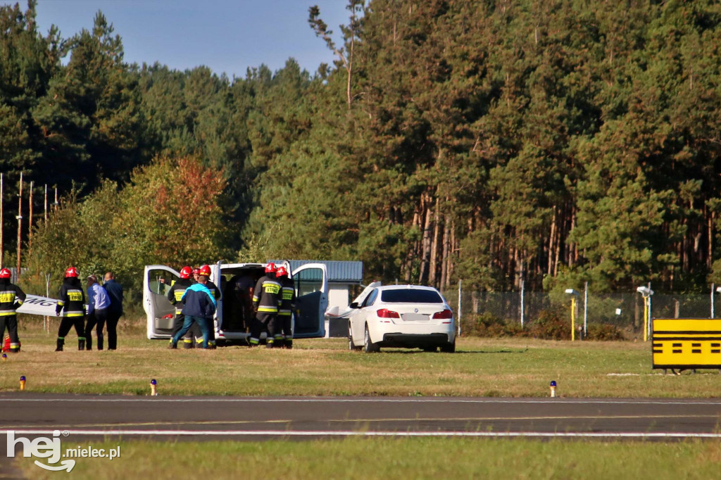 Wypadek na lotnisku - 1 października