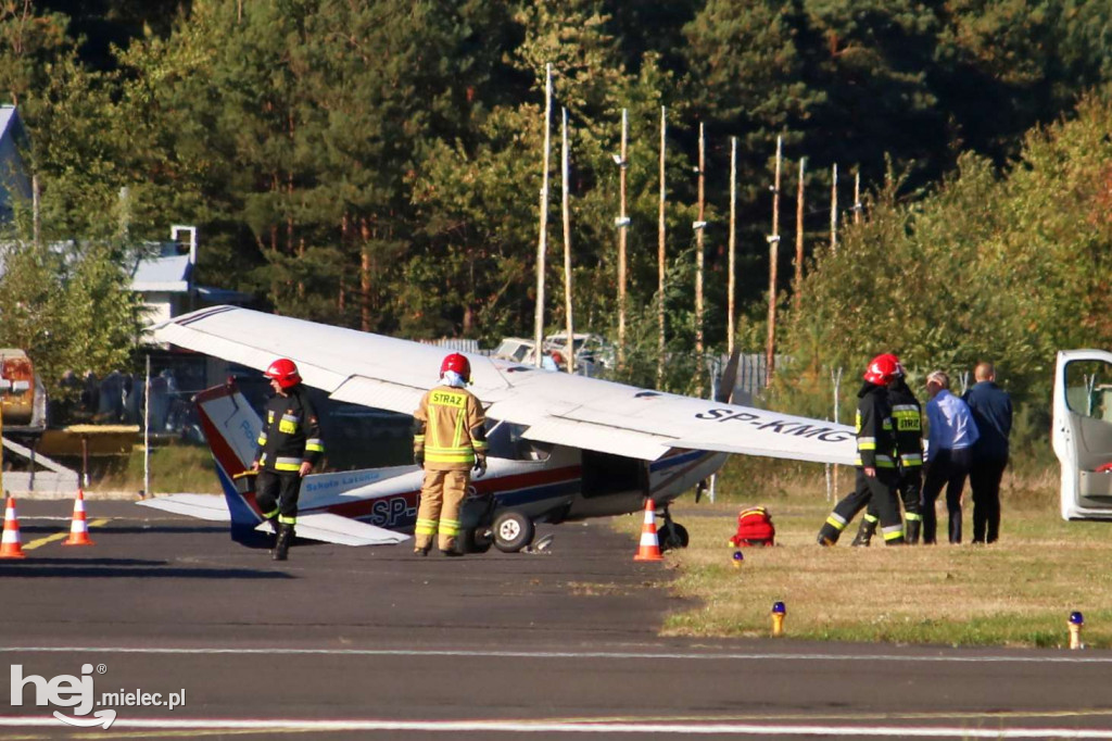 Wypadek na lotnisku - 1 października