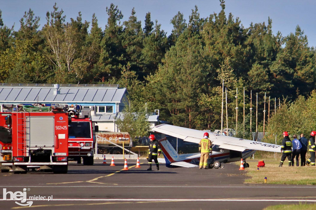 Wypadek na lotnisku - 1 października