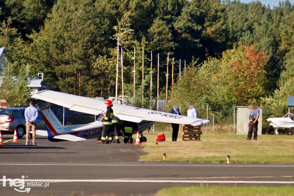 Wypadek na lotnisku - 1 października