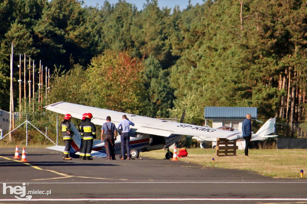 Wypadek na lotnisku - 1 października