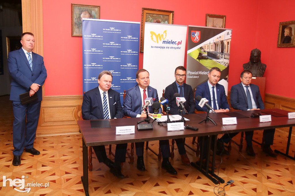 Uroczyste podpisanie listu intencyjnego dla budowy nowego wiaduktu