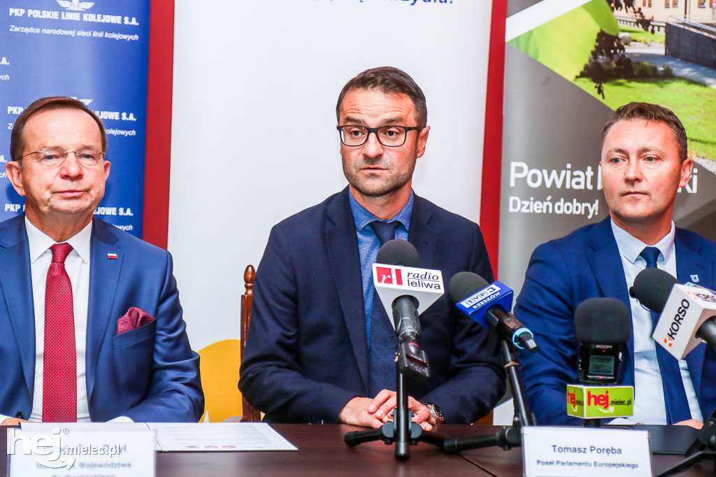 Uroczyste podpisanie listu intencyjnego dla budowy nowego wiaduktu