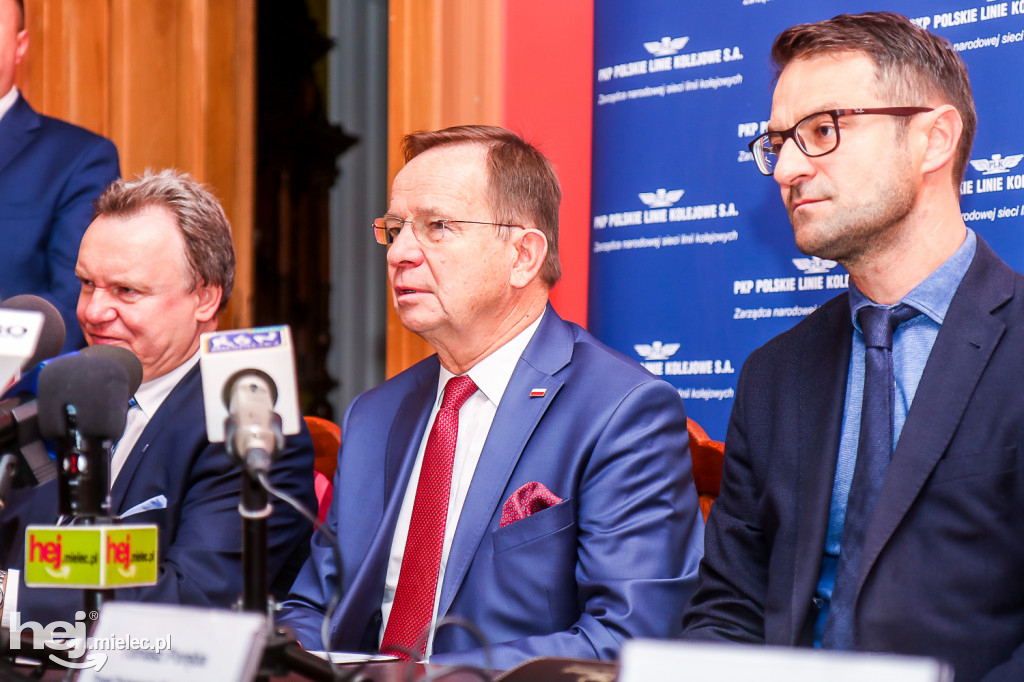 Uroczyste podpisanie listu intencyjnego dla budowy nowego wiaduktu