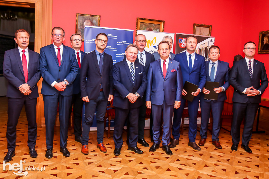 Uroczyste podpisanie listu intencyjnego dla budowy nowego wiaduktu