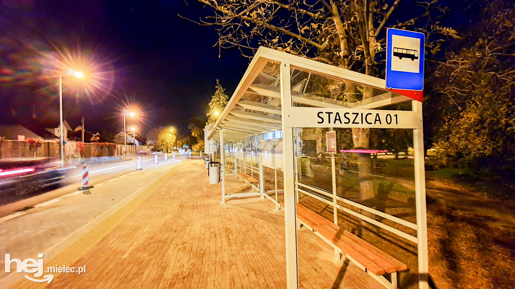 Nowy przystanek na Staszica