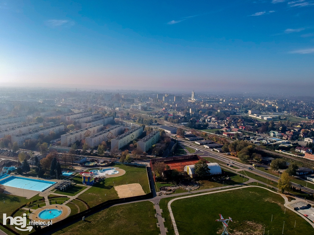 Chmura zanieszczyczeń nad Mielcem? [DRON]