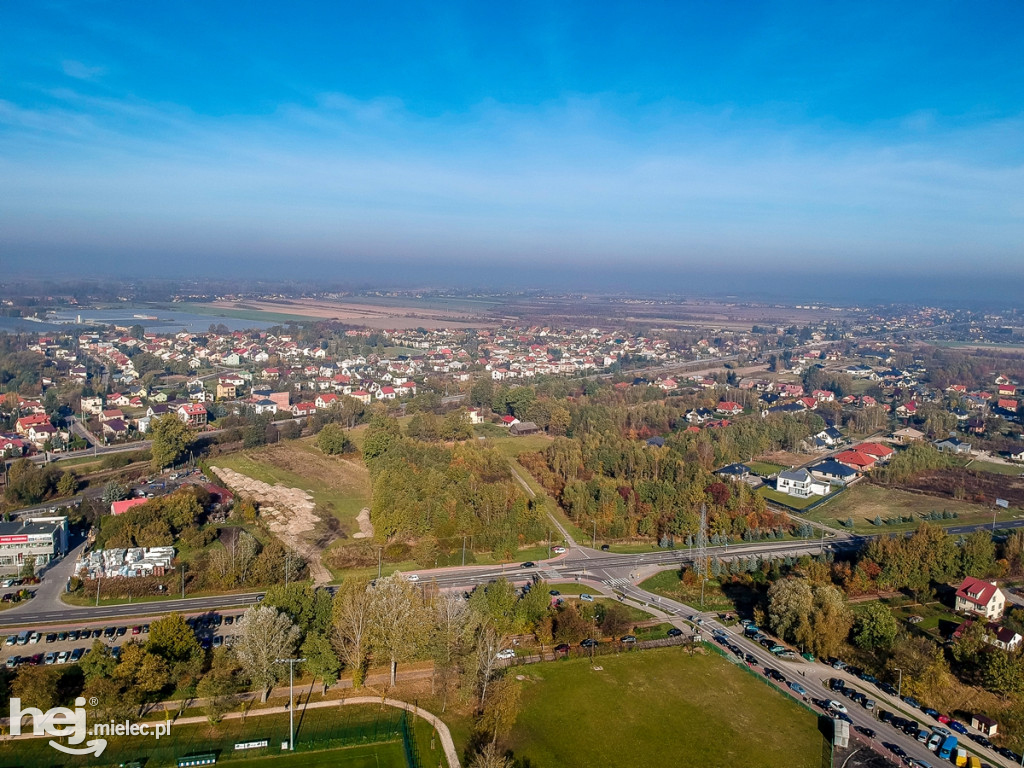 Chmura zanieszczyczeń nad Mielcem? [DRON]